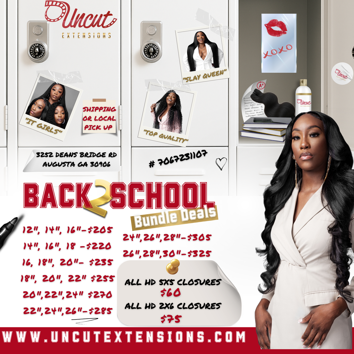 $65 HD closure deals