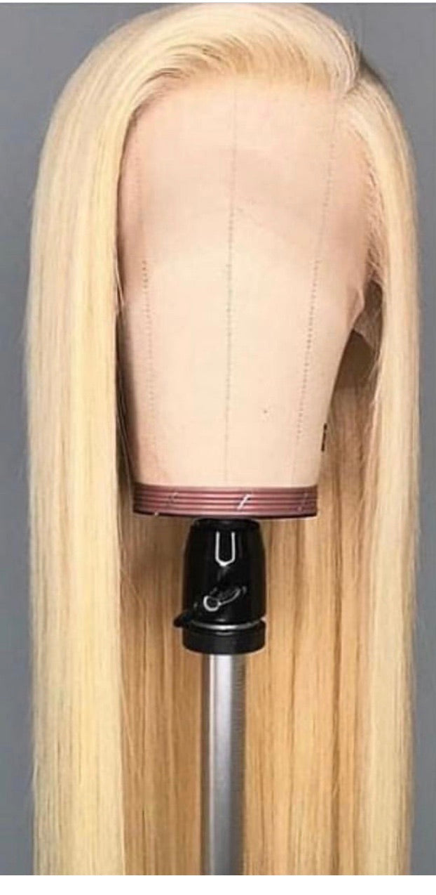 Vanilla Blonde Lace Front Wig